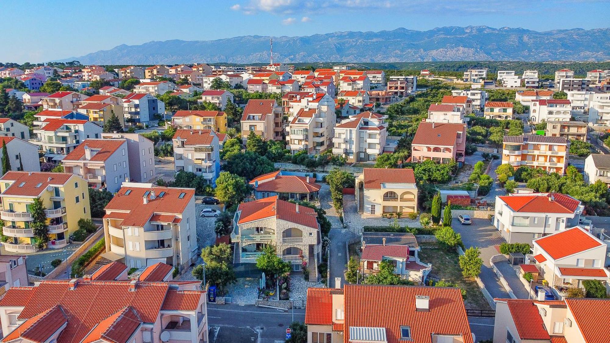 Apartments Jasna Novalja Kültér fotó